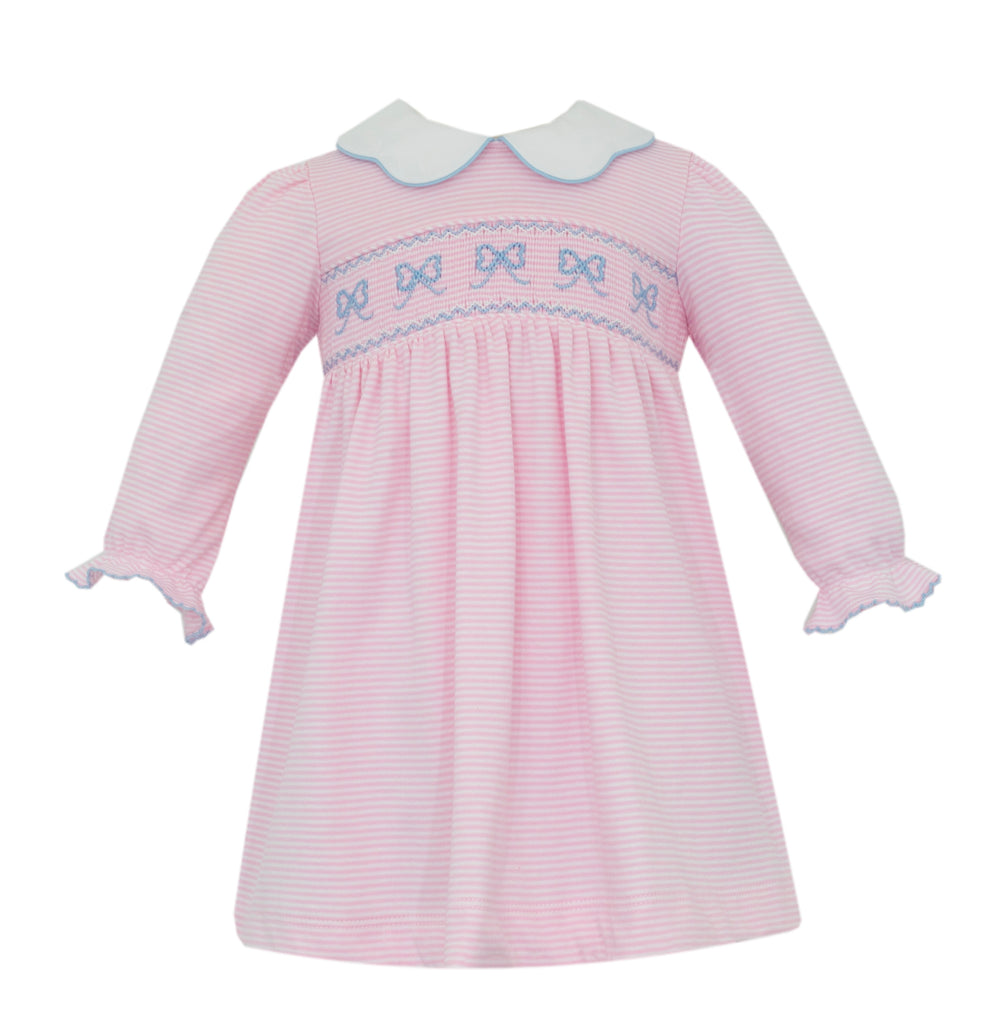 Bows Smocked Dress