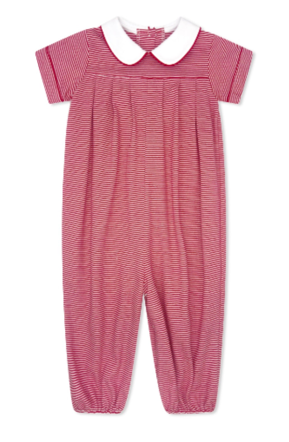 Red Ministripe Romper