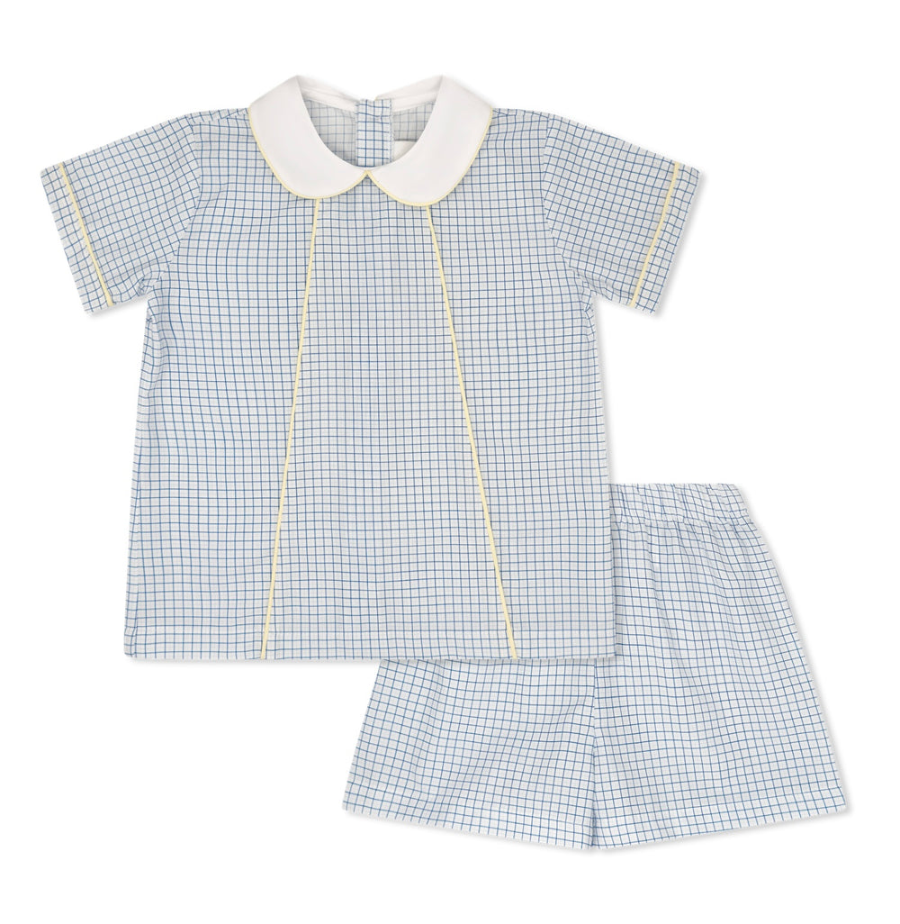 Adam Short Set - Skyline Plaid