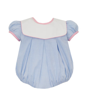 Light Blue Gingham Bubble