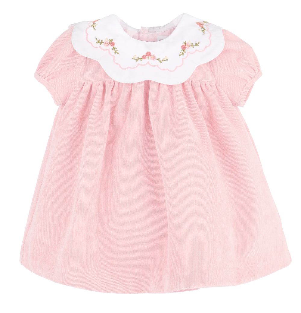 Pink Cord Dress