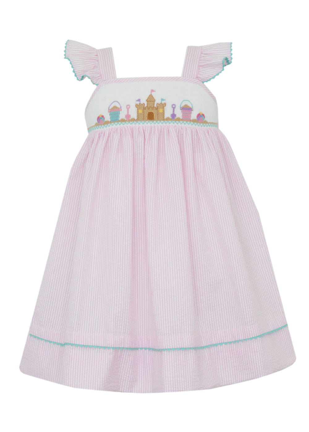 Sand Castle Smocked Dress
