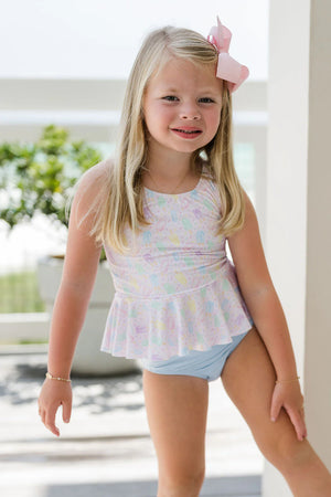 Colette Swimsuit - Popsicle