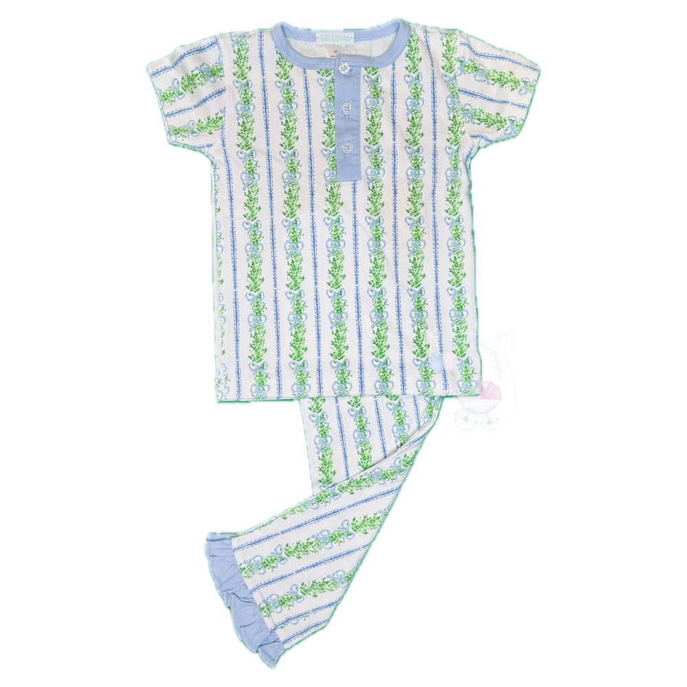 Blue & Green Pajamas