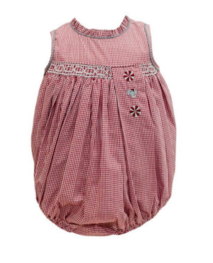 Crimson Gingham Spirit Trio Bubble