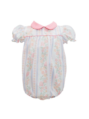 Floral Rainbow Stripe Bubble