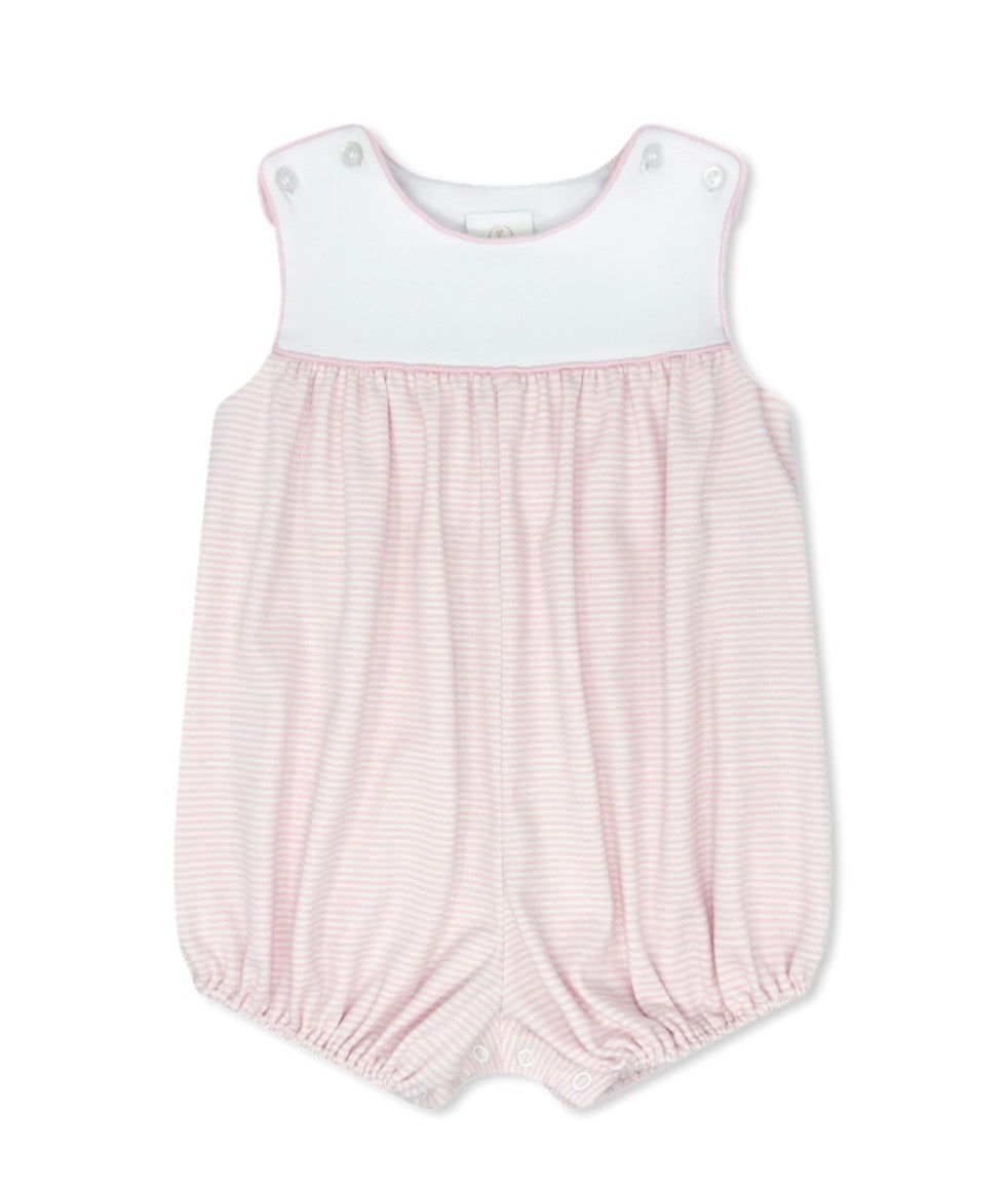 Charming Bubble - Pink Mini Stripe