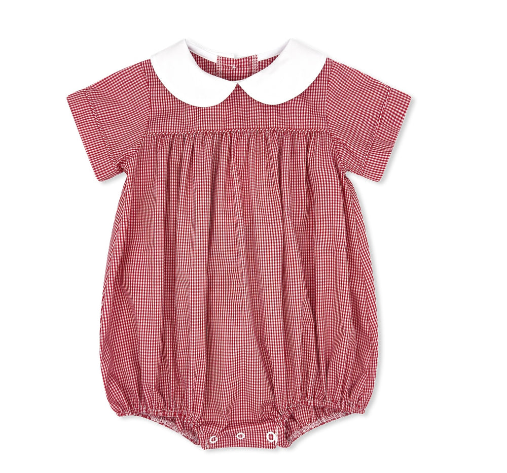 Covington Bubble - Red Minigingham