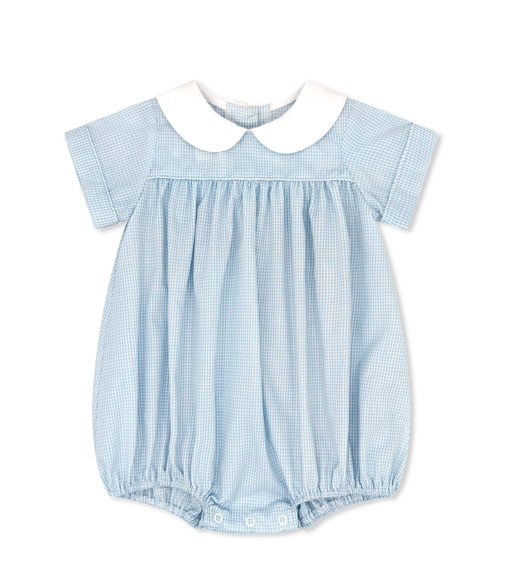 Covington Bubble - Blue Minigingham