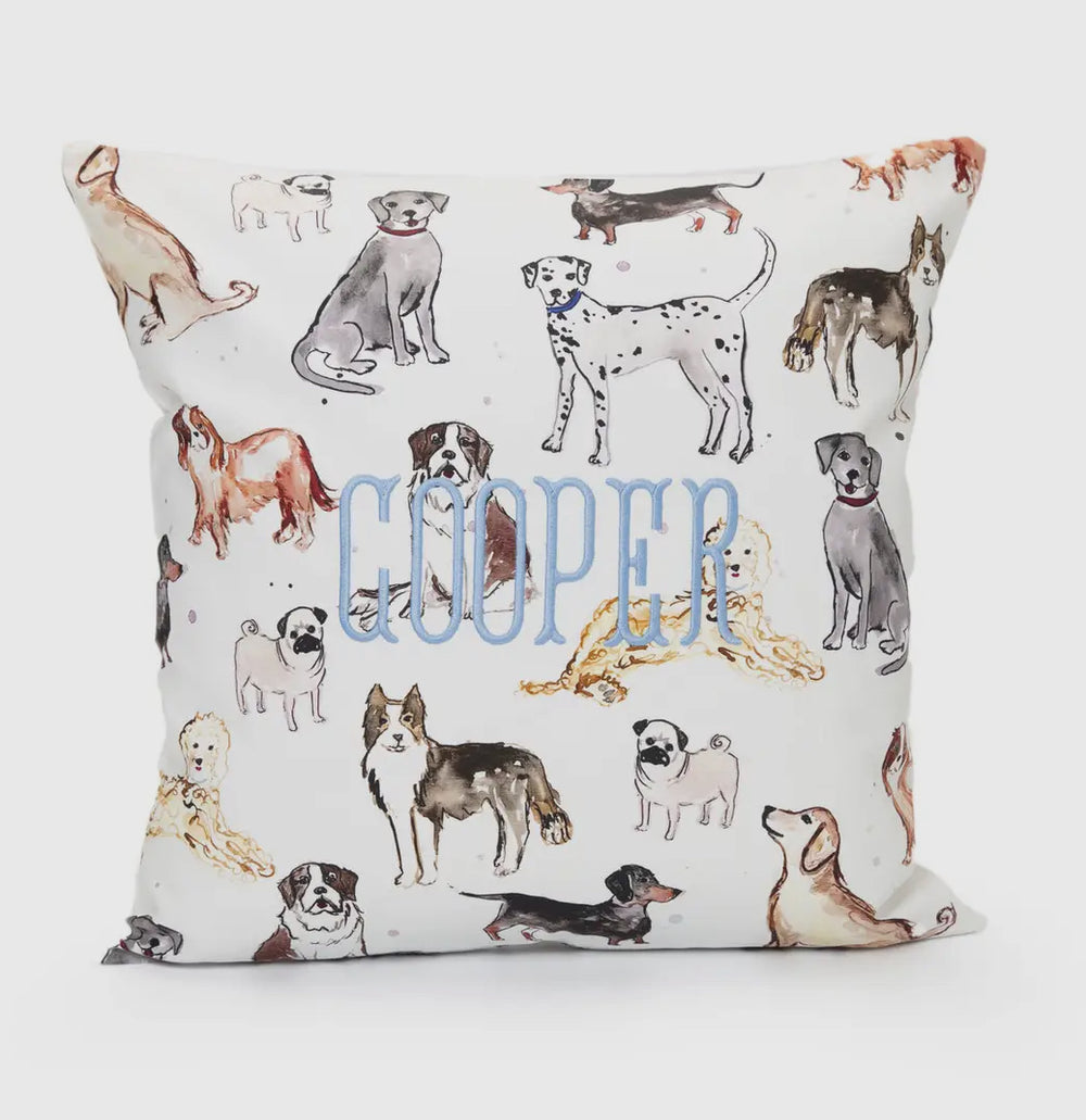 Puppy Printed Pillow