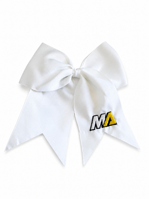 School Spirit Embroidered Bow (Custom)