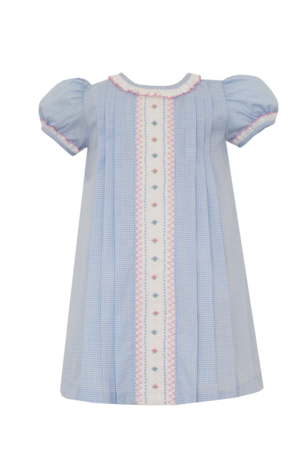 Alexandra Blue Gingham Float Dress