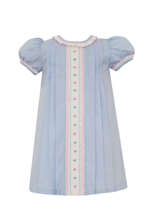 Alexandra Blue Gingham Float Dress