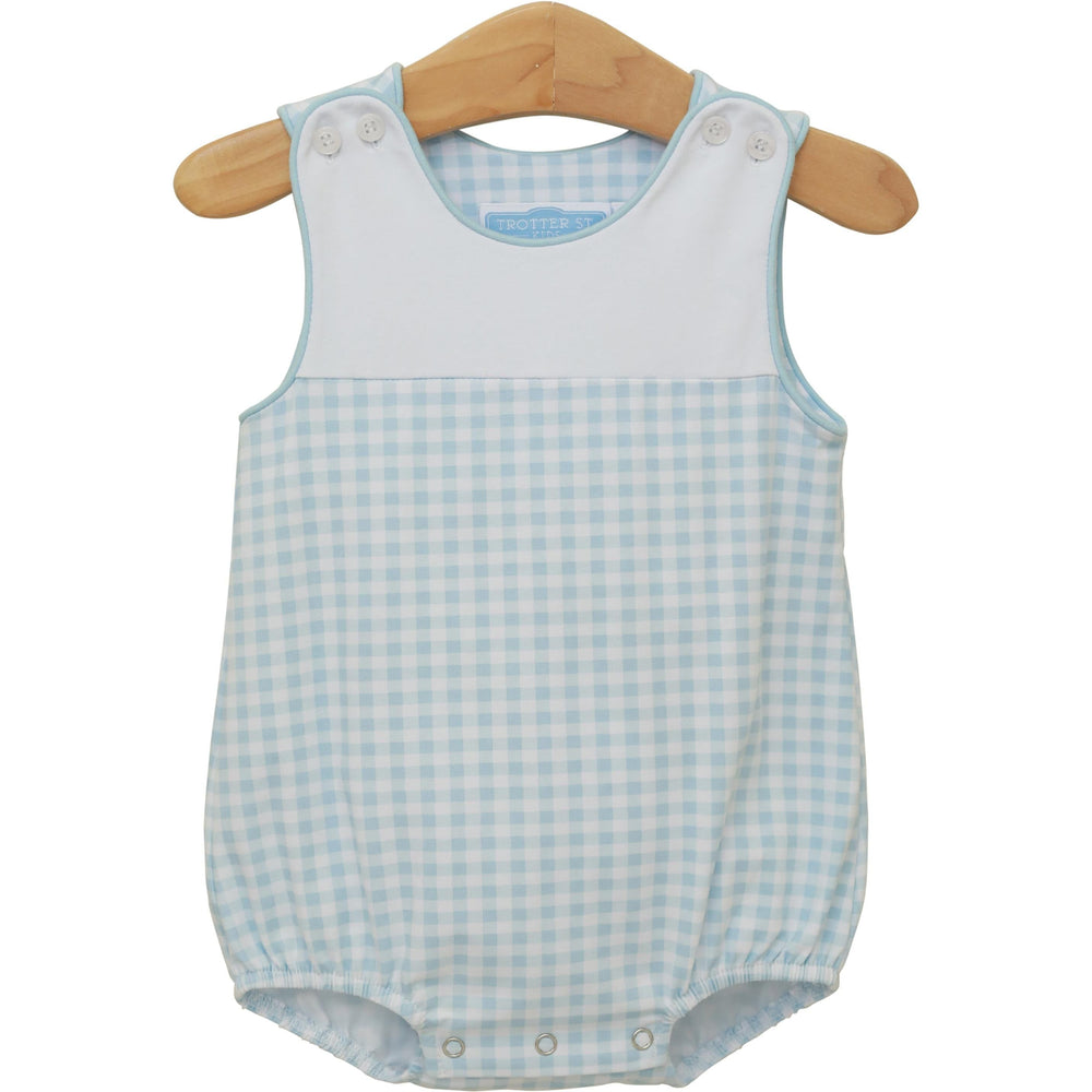 Madden Bubble - Light Blue Gingham