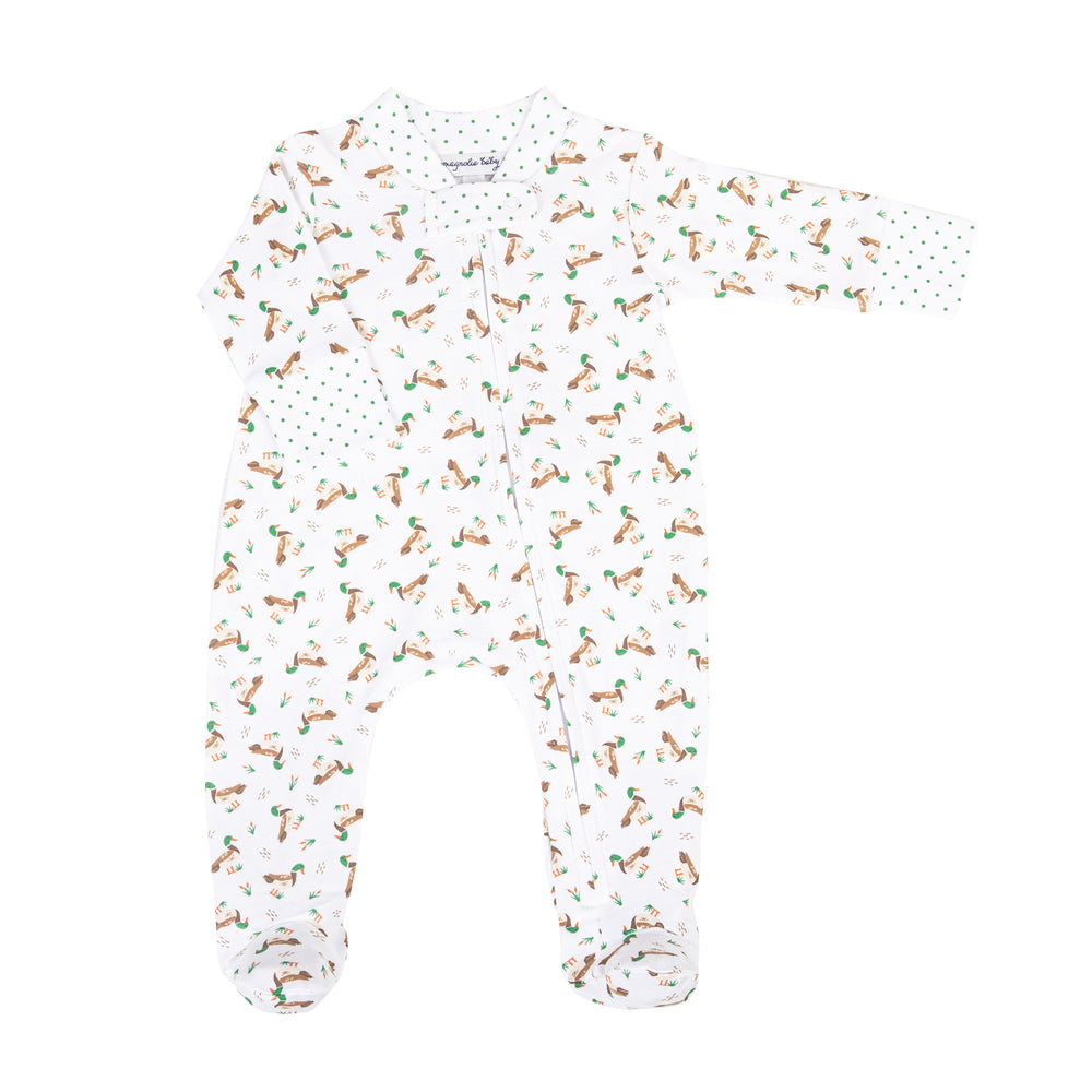 Mallard Pond Zipped Footie