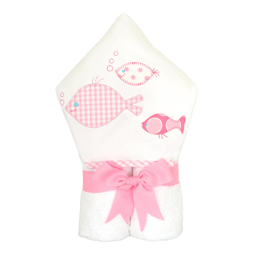 Pink Fish EveryKid Towel