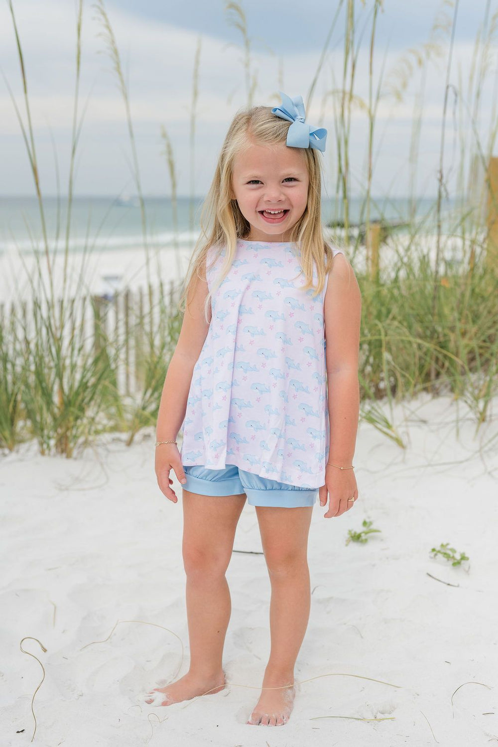 Lottie Bloomer Set - Oh Whale *Preorder