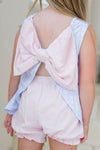 Lottie Bloomer Set - Blue Floral
