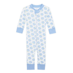 Dreamy Hydrangea Zipped Pajamas