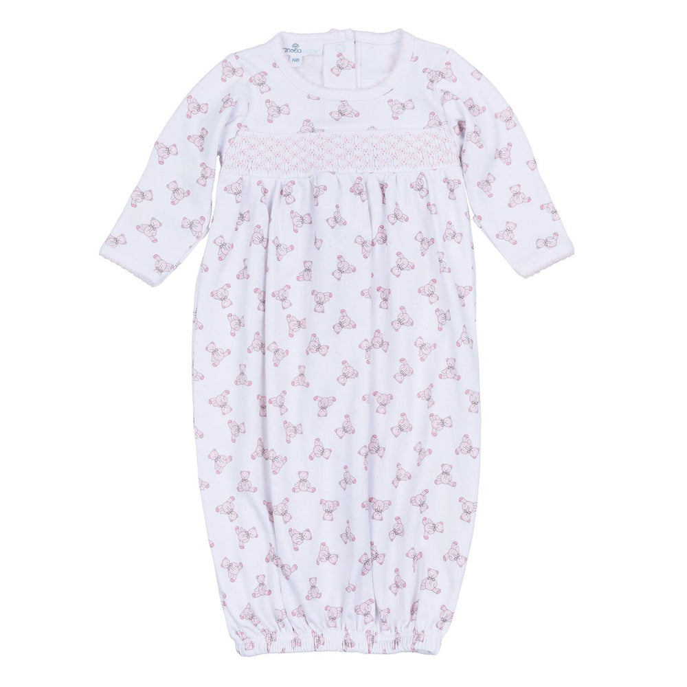 Bears Smocked Gown