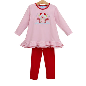 Gingerbread House Pants Set