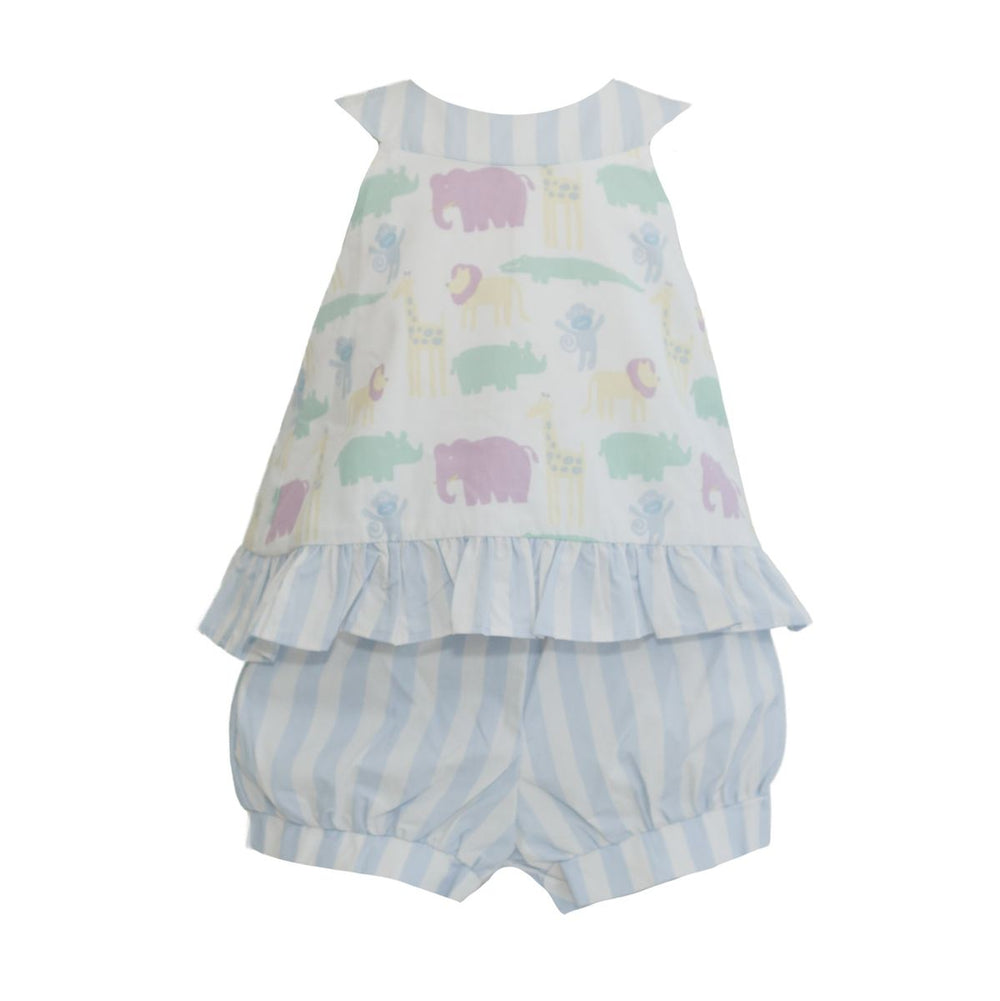 Elle Zoo Print Bloomer Set