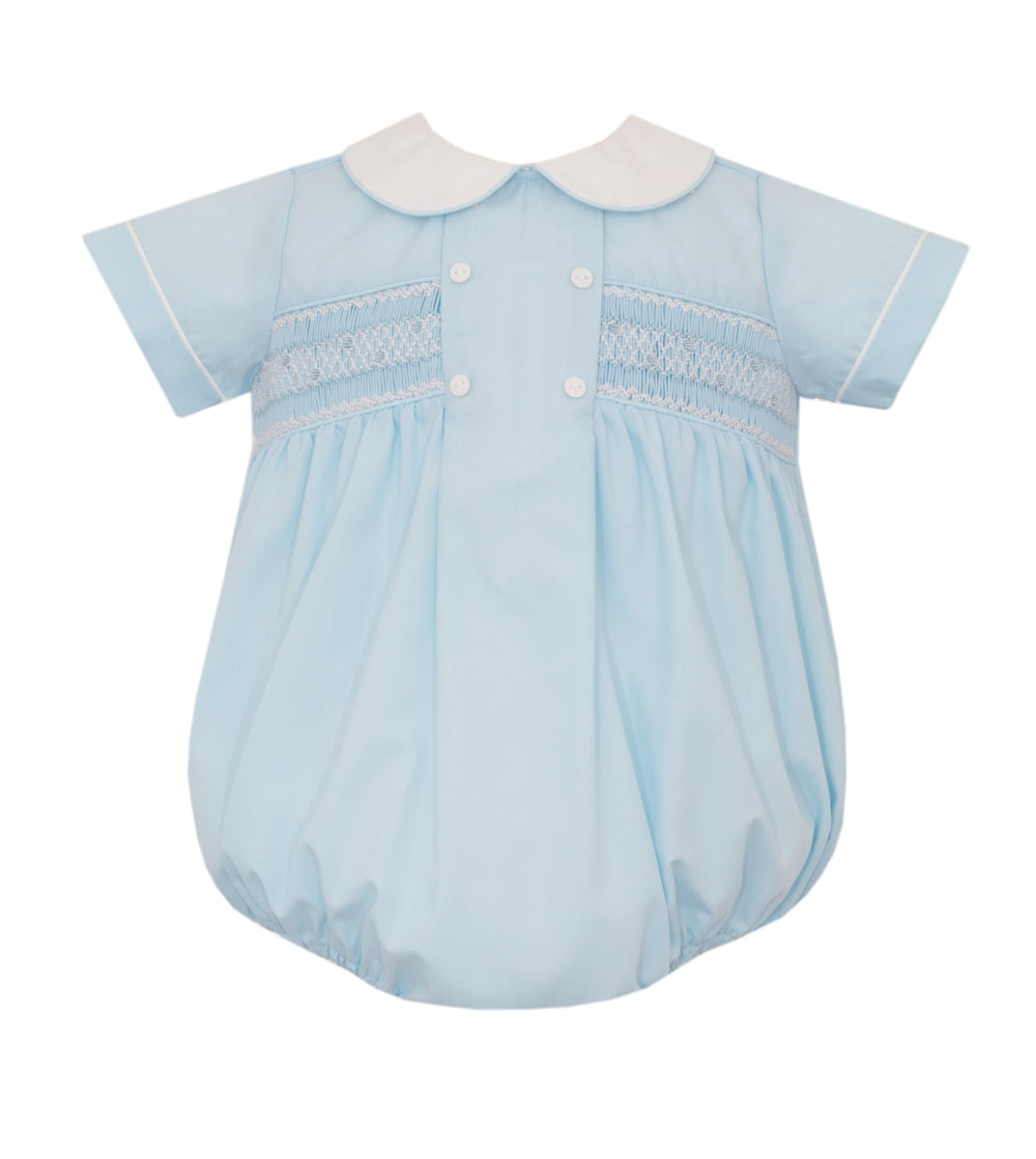 Marcus Blue Poplin Bubble