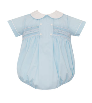 Marcus Blue Poplin Bubble