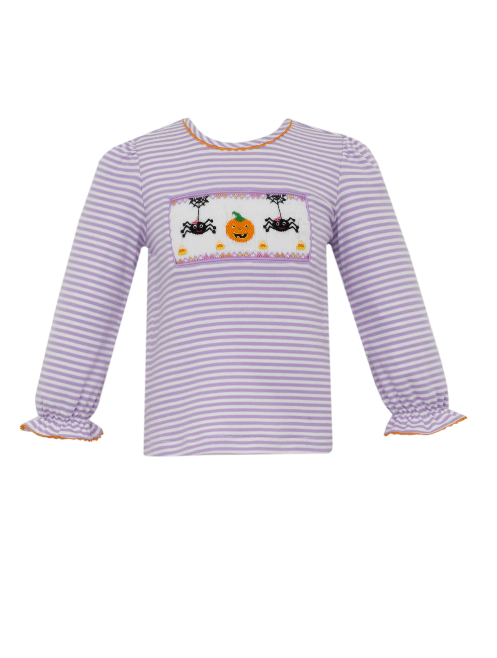 Purple Stripe Halloween Top