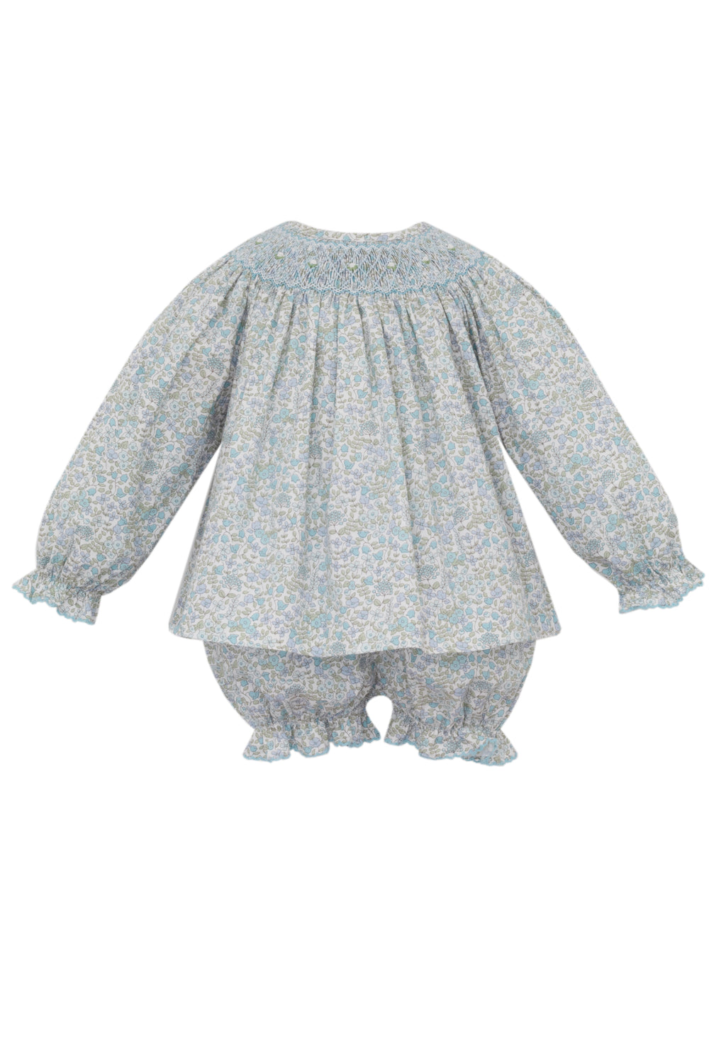 Blue Liberty Bloomer Set
