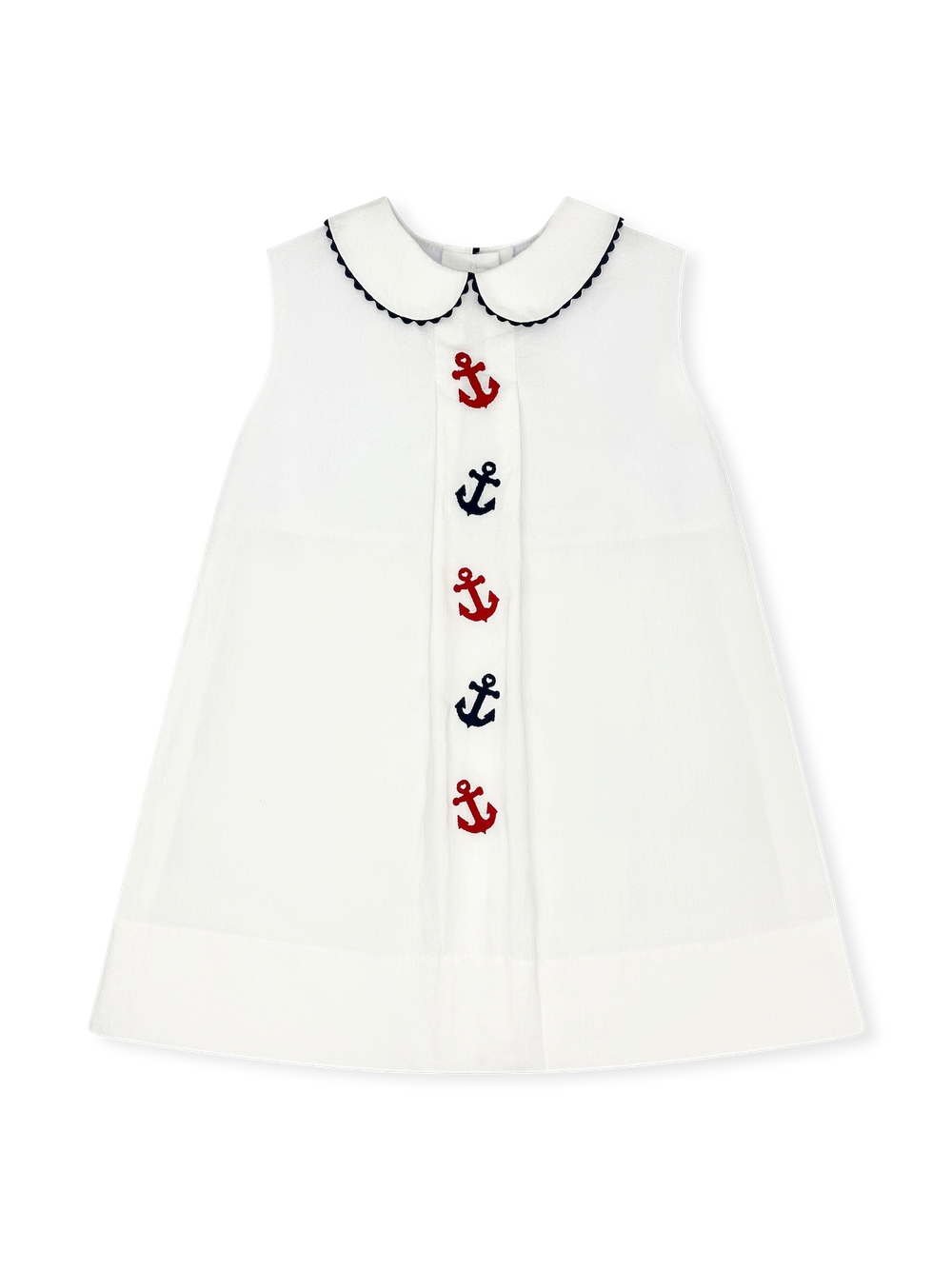 Bluebonnet Dress - Anchors