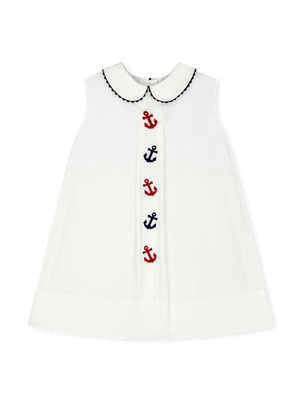 Bluebonnet Dress - Anchors