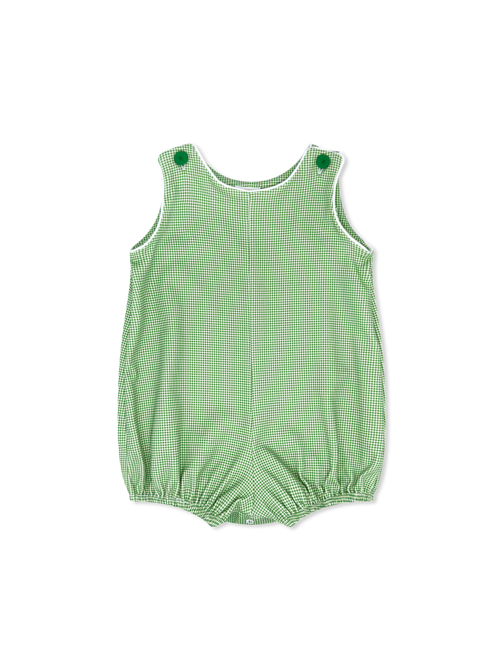 Bennett Bubble - Green Gingham