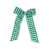 Lola Streamer Bow - Augusta Green Check