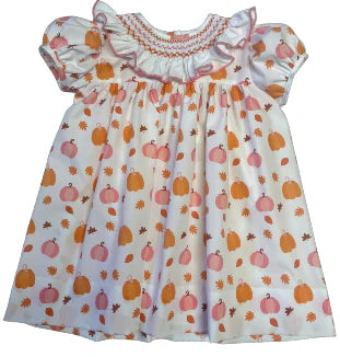 Pumpkin Ruffle Collar Bubble