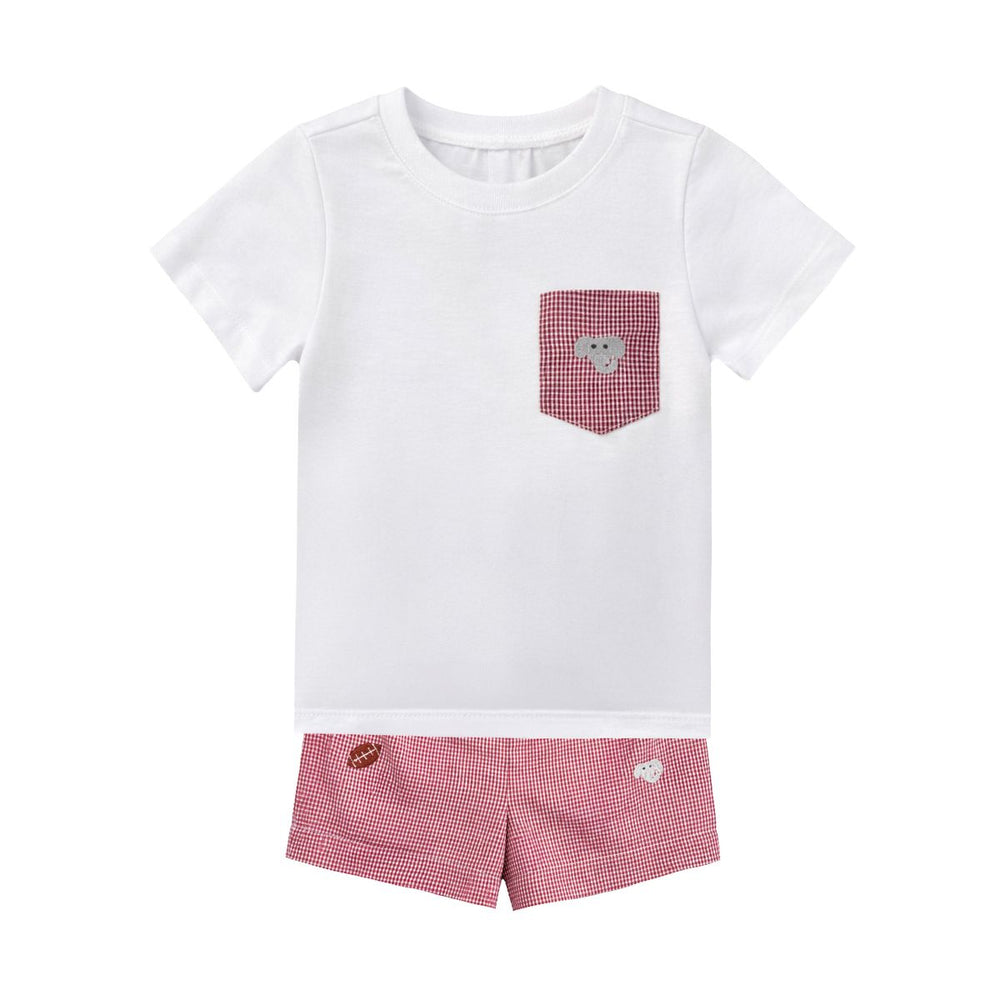 Stephan Short Set - Crimson Elephant