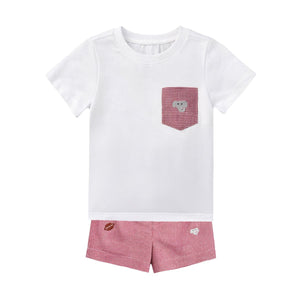 Stephan Short Set - Crimson Elephant