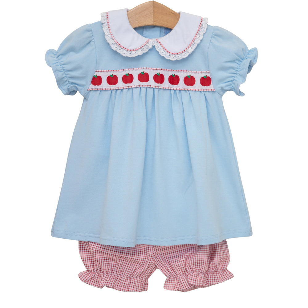 Apple Ribbon Short Set