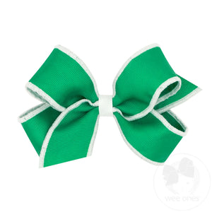 Medium Hair Bow - Fern Green