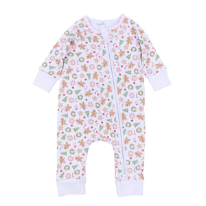 Frosted Wonderland Zipped Pajamas