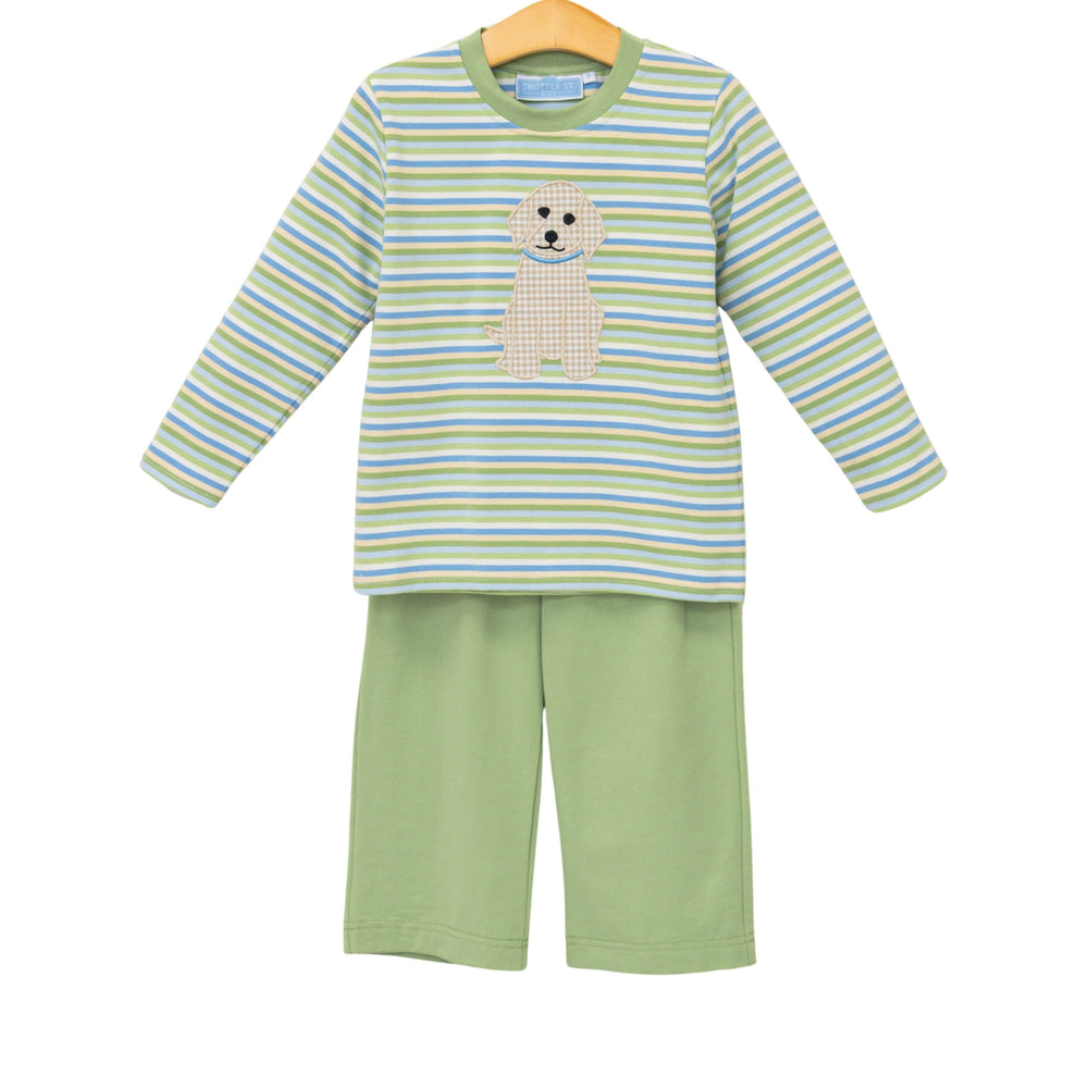 Puppy Pants Set
