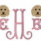 Doodle Dogs Embroidery Design
