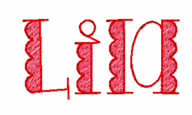 Lila Embroidery Font