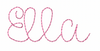 Stitchy Font Embroidery Design