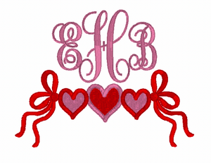 Heart Embroidery Design