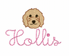Doodle & Name Embroidery Design