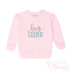 Light Pink Embroidered Sweatshirt