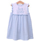 Alice Dress - Light Blue Stripe