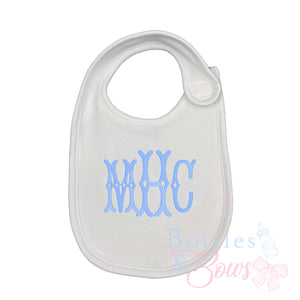 Diamond Embroidered Bib