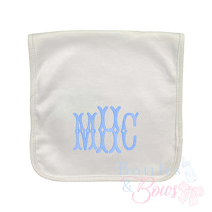 Diamond Embroidered Burp Cloth